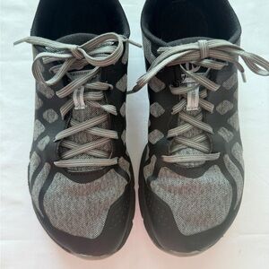 Merrell Gray/Black Bare Access Flex 2 Athletic Shoes Women's 9.5